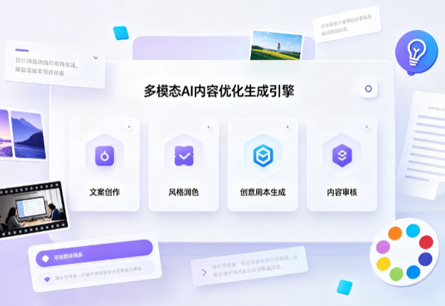 海州区AI智能内容优化创新 多模态生成技术丰富数字内容创作生态